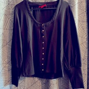 Jennifer Lopez Balloon Sleeve Top